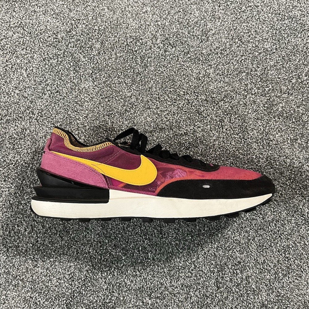 Nike Internationalist Purple Yellow Black Casual Shoes Women's Size 10